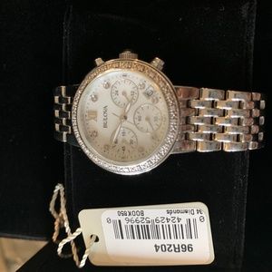 Womens Diamond Bulova 96R204